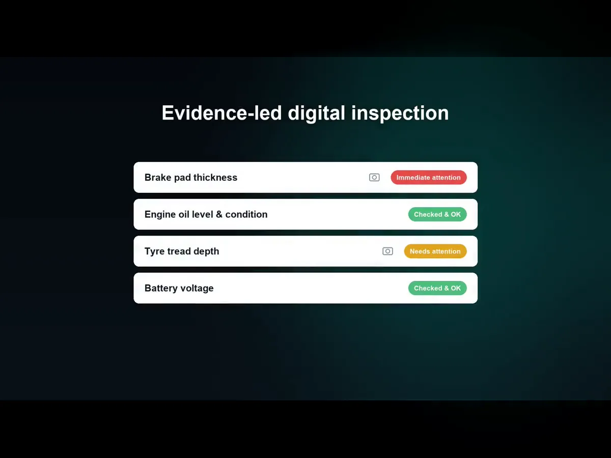 Inspectra product interface